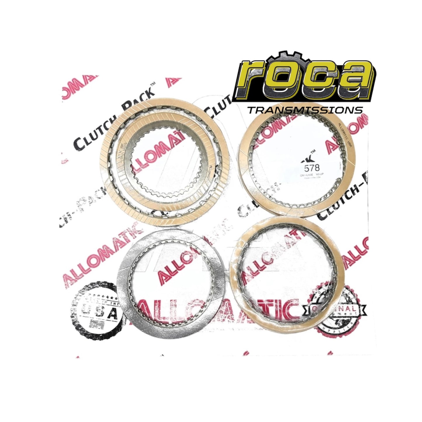 4L60E 4L65E Friction Module 6 High Energy 3-4 Clutches 1987+ GM