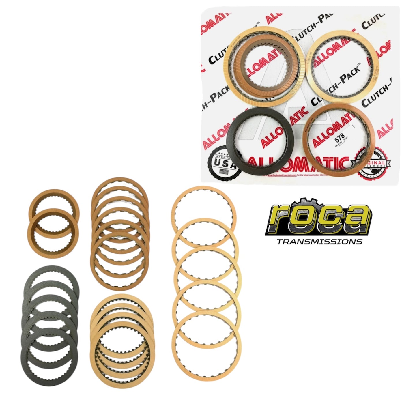 4L60E 4L65E Master Rebuild Kit Heavy Duty 1993-2003 w/ Pistons Band