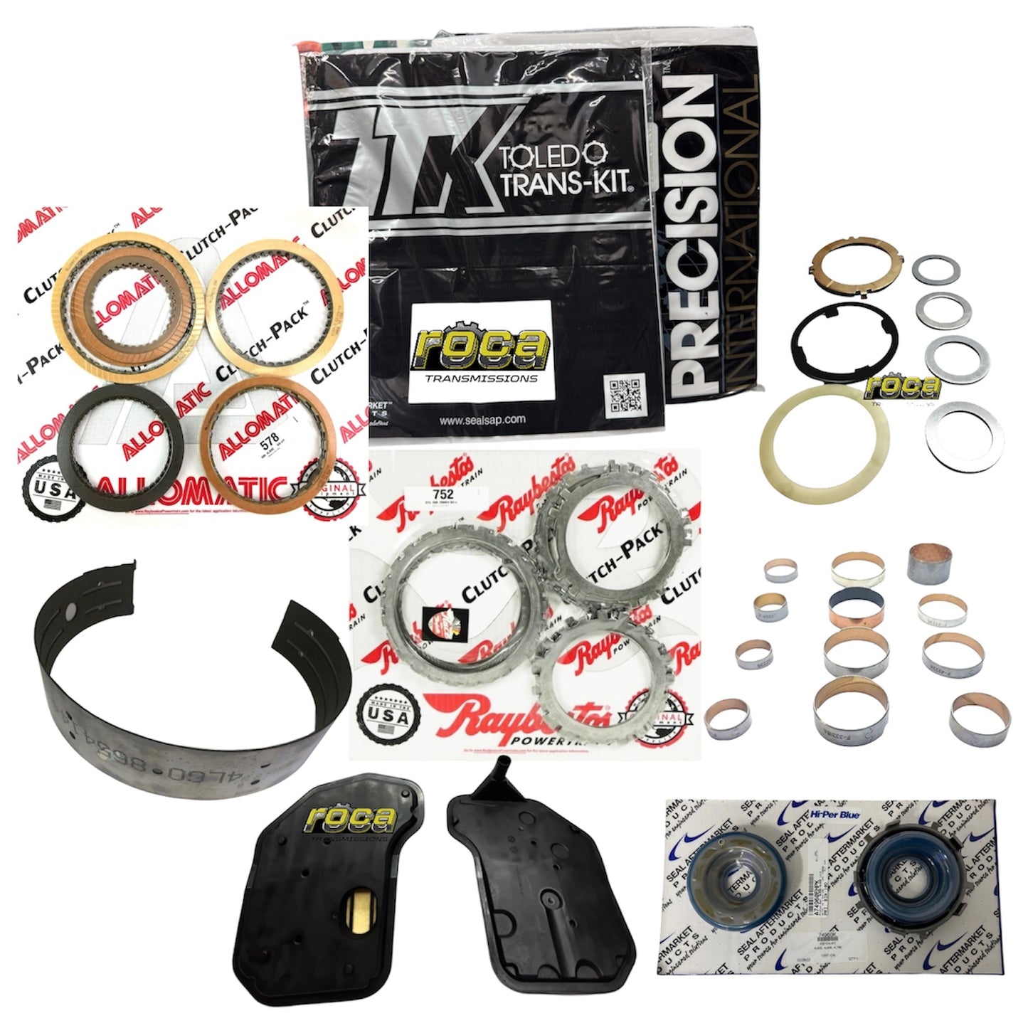 4L60E 4L65E Master Rebuild Kit Heavy Duty 1993-2003 w/ Pistons Band
