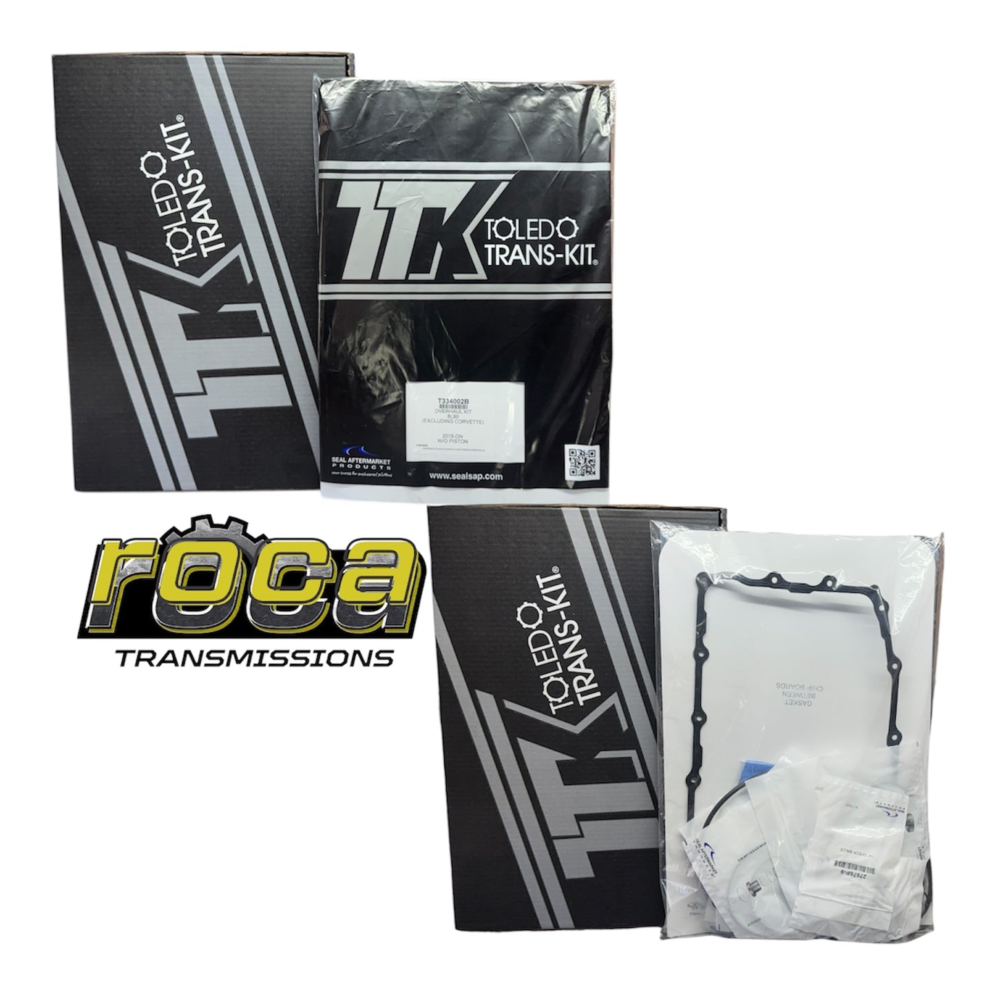 GM 8L90 Banner Rebuild Kit (2015-Up) with Torque Converter | Toledo Overhaul, Frictions, Piston & Filter