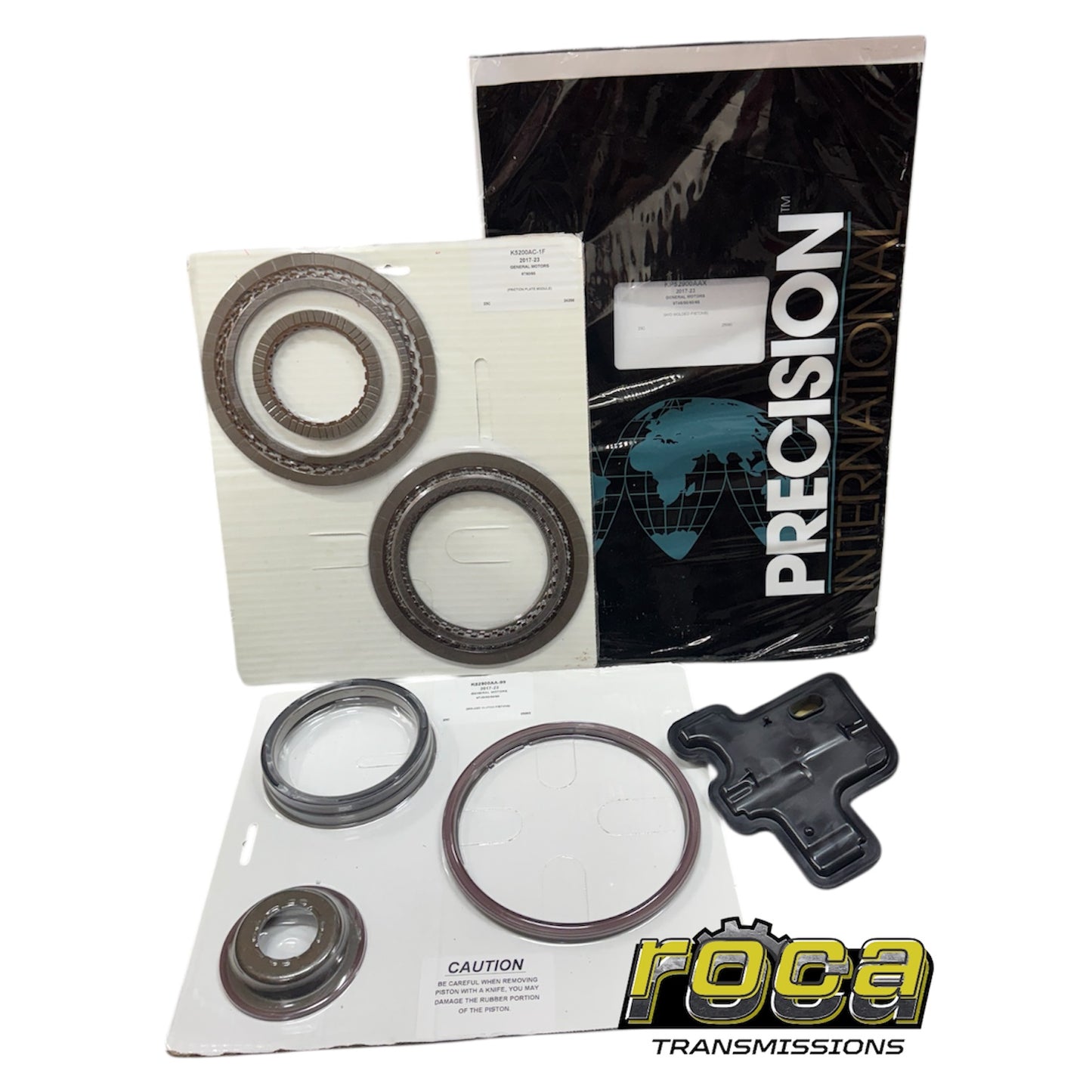 GM 9T45 / 9T50 / 9T60 / 9T65 Transmission Rebuild Banner Kit 2017–2023 w/ Filter & Piston Kit
